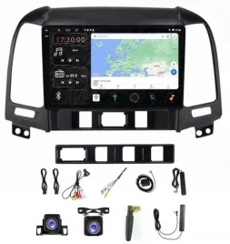 radio-nawigacja-carplay-android-hyundai-santa-fe-2006-2012-6gb-128gb-sim