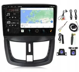 radio-nawigacja-carplay-gps-android-peugeot-207-2006-2012-6gb-128gb-sim