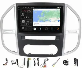 radio-nawigacja-carplay-gps-android-mercedes-vito-w447-usb-6gb-128gb-sim