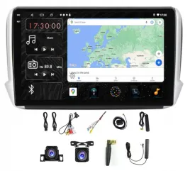 radio-nawigacja-carplay-gps-android-peugeot-208-2008-wifi-4gb-64gb-sim