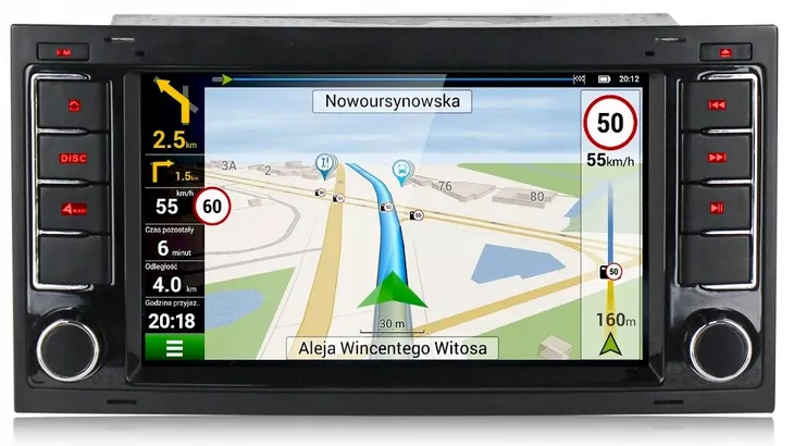 radio-gps-android-vw-multivan-t5-touareg-4-64gb-podswietlenie-przyciskow-czerwone