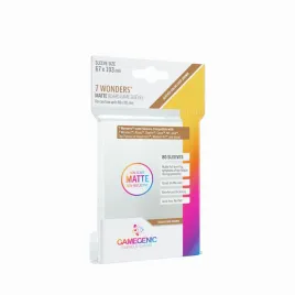koszulki-na-karty-gamegenic-matte-7-wonders-65x100-mm-80-sztuk