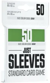 koszulki-na-karty-gamegenic-just-sleeves-66-x-92-mm-50-sztuk-green