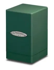pudelko-na-karty-ultra-pro-satin-tower-deck-box-green-zielone