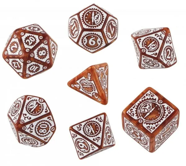 komplet-kosci-steampunk-clockwork-karmelowo-bialy-liczba-sztuk-7-szt