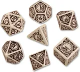 komplet-kosci-steampunk-clockwork-bezowo-brazowy-liczba-sztuk-7-szt