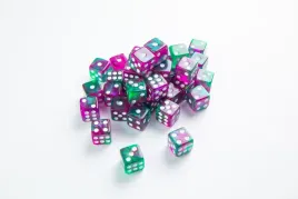 komplet-kosci-k6-12mm-gamegenic-galaxy-series-aurora