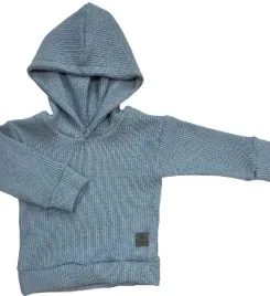bluza-niebieska-dzianina-swetrowa-rozmiar-158