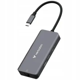 adapter-hub-verbatim-usb-c-hdmi-3xusb-a-3-2-rj45-aluminiowy-32157