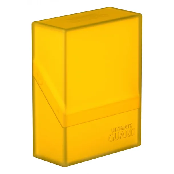 pudelko-na-karty-ultimate-guard-boulder-deck-case-40-amber-stan-nowy