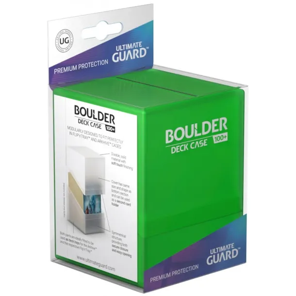 pudelko-na-karty-ultimate-guard-boulder-deck-case-100-emerald-stan-nowy-rodzaj-pudelko