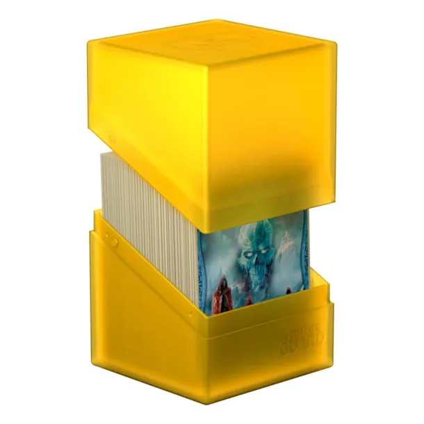 pudelko-na-karty-ultimate-guard-boulder-deck-case-100-amber-producent-ultimate-guard