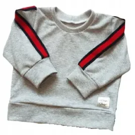 bluza-szara-z-lampasem-rozmiar-86