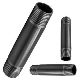 krociec-sztucer-rura-stalowa-czarna-2-gwinty-o-5-4-cala-dn32-dlugosc-15cm
