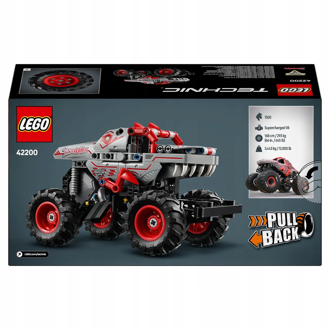 lego-technic-monster-jam-thunderroarus-z-napedem-typu-pull-back-auto-stan-nowy
