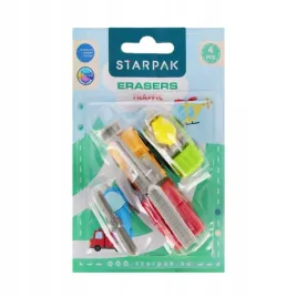 starpak-gumki-do-mazania-3d-puzzle-pojazdy-4-sztuki