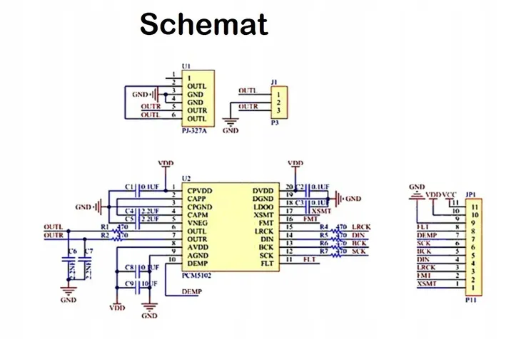 modul-dac-dekoder-pcm-i2s-audio-pcm5102a-rpi-przewody-stan-nowy