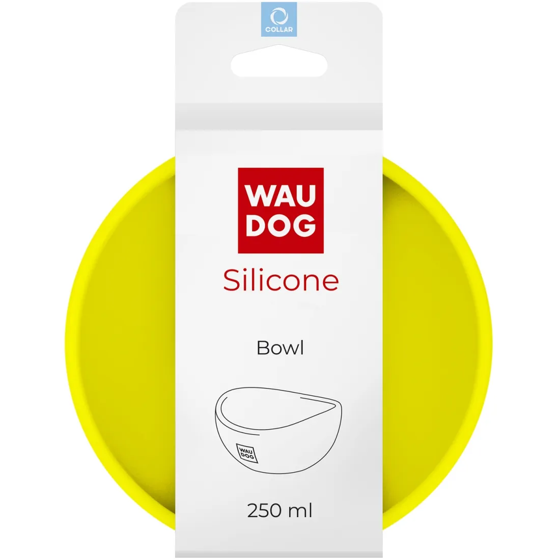 waudog-silicone-miska-250ml-zolta