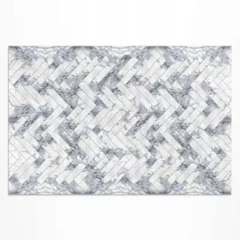 stylowy-dywan-winylowy-do-ogrodu-kamienny-parkiet-jasna-jodelka-80x120-cm