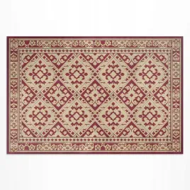 dywan-zewnetrzny-winylowy-regularny-wzor-w-starym-stylu-vintage-140x210-cm