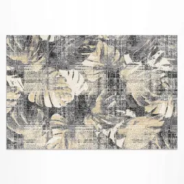 nowoczesny-dywan-winylowy-motyw-liscie-monstery-wytarta-tekstura-140x210-cm