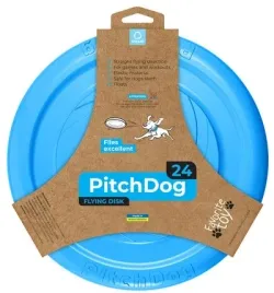 waudog-pitchdog-dysk-latajacy-24cm-niebieski