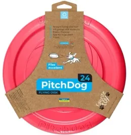 waudog-pitchdog-dysk-latajacy-24cm-rozowy