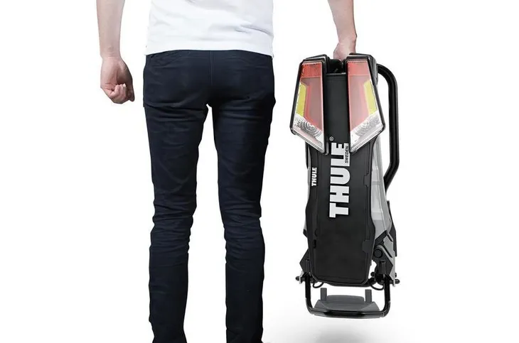 bagaznik-na-hak-holowniczy-thule-easyfold-xt-13pin-933100-silver-stan-nowy