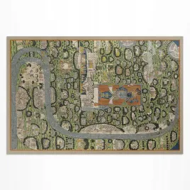 ozdobny-dywan-winylowy-wodoodporny-z-nadrukiem-indie-z-lotu-ptaka-60x90-cm