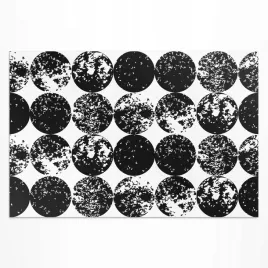 ozdobny-tarasowy-dywan-winylowy-czarne-kola-minimalistyczny-wzor-60x90-cm