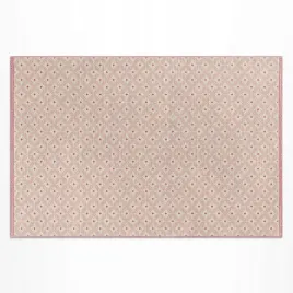 winylowy-dywan-z-nadrukiem-rozowy-orientalny-wzor-imitacja-tkaniny-60x90-cm