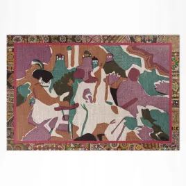 nowoczesny-dywan-winylowy-abstrakcyjne-dzwieki-wassily-kandinsky-150x255-cm