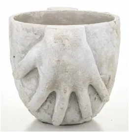oslonka-z-motywem-dloni-cyrus-stone-142052-cementowa-kremowo-szara