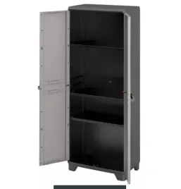 wysoka-177cm-szafa-garazowa-sky-szara-mocny-plastik-dwudrzwiowa