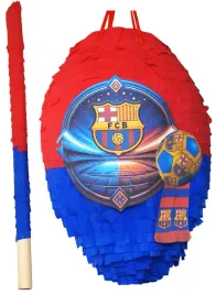 piniata-pilka-nozna-fc-barca-barcelona-lewandowski-xl-kij