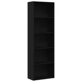 regal-biblioteczny-czarny-dab-60x30x189-cm-drewno-klejone