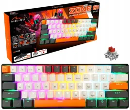 klawiatura-mechaniczna-media-tech-zone-61-mt1258-przelaczniki-red-uklad-60percent