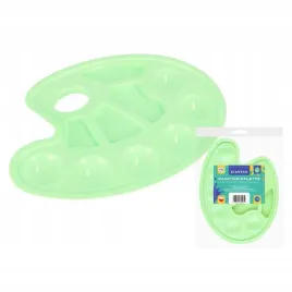 plastikowa-paleta-do-farb-pastel-zielony