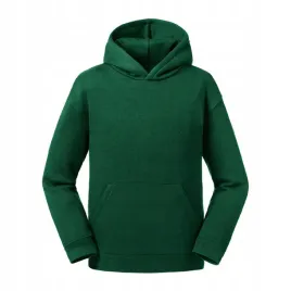 dziecieca-bluza-authentic-z-kapturem-wkladana-przez-glowe-butelkowa-zielen