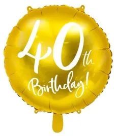balon-foliowy-45cm-40th-birthday-zloty