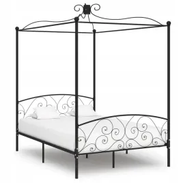 rama-lozka-z-baldachimem-czarna-metalowa-120-x-200-cm