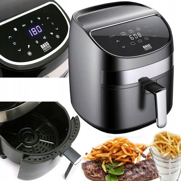 FRYTKOWNICA BEZTŁUSZCZOWA FRYTOWNICA air fryer AIRFRYER PIEKRNIK XXL