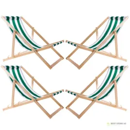 zestaw-czterech-lezakow-zielony-pas-woodok-zmontowany