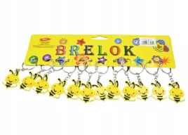 pszczolki-zolty-brelok-do-kluczy-zawieszka-12szt