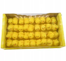 kurczaczek-wielkanocny-kurczak-4cm-dekoracja-stroik-koszyczek-zestaw-36szt