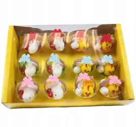 zajaczek-kurczaczek-wielkanocna-dekoracja-stroik-koszyczek-zestaw-12szt