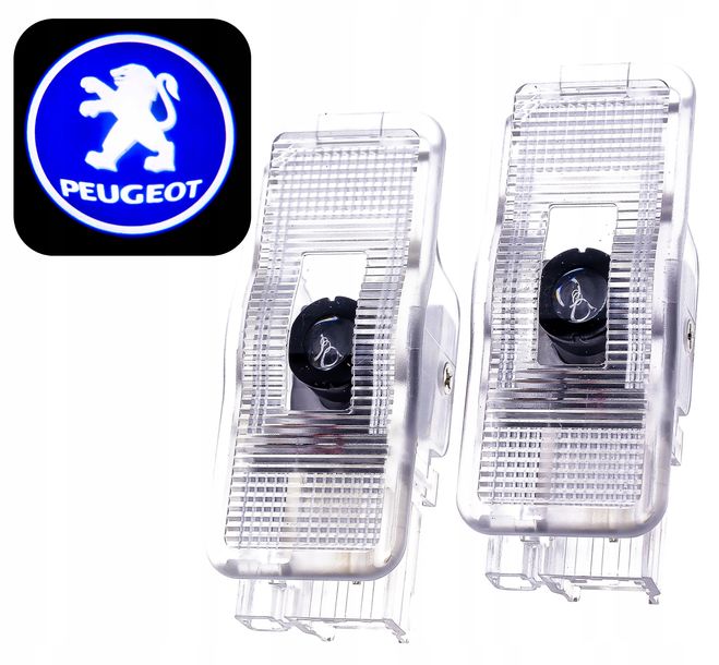 PEUGEOT Led Logo Projektor HD 308 3008 508 5008 607 Expert RCZ lampka drzwi