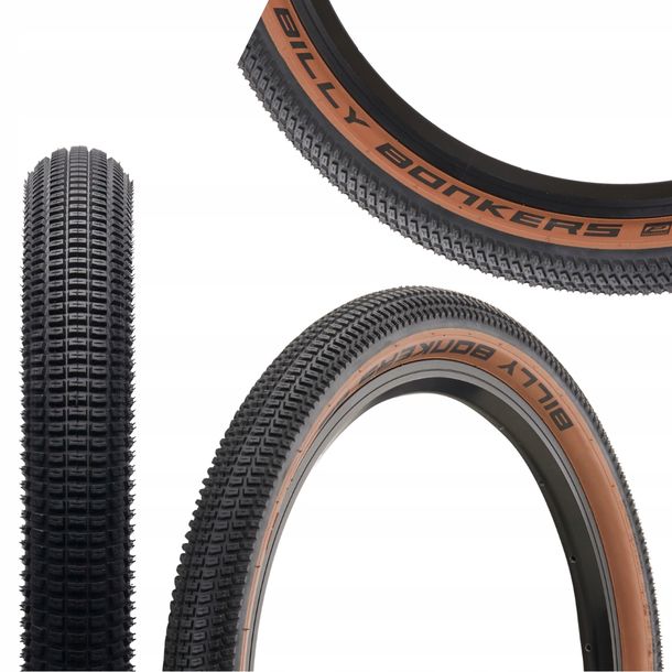 Фото - Велошина DIRT ﻿Opona  Schwalbe Billy Bonkers 26x2.25" 57-559 brązowy bok 