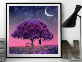 diamentowy-haft-kreatywny-ladny-drzewo-narzedzia-aplikator-mozaika