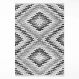 dywan-loftowy-winylowy-szary-geometryczny-wzor-imitacja-tkaniny-80x120-cm